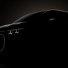 メルセデスベンツの新型電動ミニバン『VLE』、2026年デビューへ…ティザー写真公開