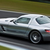 【フランクフルトモーターショー09】メルセデスベンツ SLS AMG…ガルウイングが復活