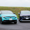 日産 リーフ 新型（左）とリーフ AUTECH 新型（右）