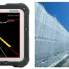 (左)除雪支援システム「SRSS」製品イメージ (右)実際の除雪現場イメージ