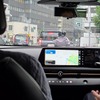 前の車やスクーターについて、右折し日比谷通りへ。