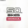 ホンダの50ccの名車たちのロゴを集めた特別Tシャツ「50cc BIKES」