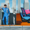 新型メルセデスベンツ『CLA』のアート作品。実物大「Hot Wheels」に