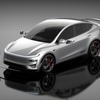 テスラ『モデルY』の「パフォーマンス」グレード向けの専用エアロダイナミクスキット