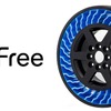 空気充填が要らない次世代タイヤ「AirFree」