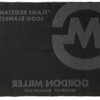GORDON MILLER・NANGA FLAME RESISTANT LOGO BLANKET