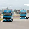 フジトランスポートによる大型トラック試乗会