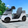 新しい4輪パーソナルモビリティ「CURIO Q1」の最新プロトタイプ