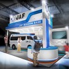JAFが災害支援車を屋内で初展示、ロードサービス隊員による実演も…ジャパンモビリティショー2025