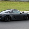 ポルシェ 718ケイマンEV 新型プロトタイプ　スクープ写真
