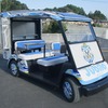 ヤマハ発動機のゴルフカーがベース、データ分析サポートカー開発…サッカー「ジュビロ磐田」向けに 画像