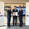 スズキ、和歌山市と災害時応援協定…軽商用車と外部給電機能付きEVを貸与へ 画像