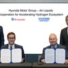 ヒョンデと仏Air Liquide、欧米韓で水素インフラ構築へ…グローバル提携を拡大 画像