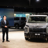 三菱自動車 加藤隆雄社長と新型『デリカD:5』