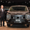 三菱自動車 加藤隆雄社長と新型『デリカD:5』