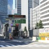 ジオフェンシング制御がされている首都高3号渋谷線（下り）渋谷入口
