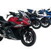 スズキの人気スポーツバイク『GSX250R』がカラー変更、“赤メタ”に注目！ 価格は据え置きで63万5800円から 画像