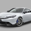 無限、新型『プレリュード』カスタムを公開、タイプR用ウイング比較展示も…東京オートサロン2026 画像