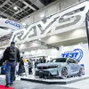 RAYSの次の一手が見えた！ G025新色とTE37 30周年が放つ存在感…大阪オートメッセ2026 画像