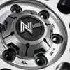 MID ナイトロパワー R12（18インチ／セミグロススモーク/マシンドフェイス）