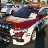 昨年のラリージャパンで走行したランサーエボリューションXの00カー仕様車