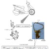 アクシス トリート XC125E 改善箇所説明図