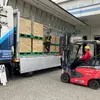自動運転トラック実証の様子