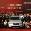 上海VW累計生産500万台達成