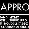 MOMO SPEED PROはFIA8856-2018公認規格に適合