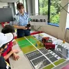 茨城県つくば市で開催されている小学生向けラジコン交通安全教室