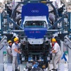 アウディ長春工場で生産されるA4L