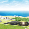メガソーラー発電所(大規模太陽光発電所)完成イメージ