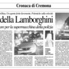 29日夜、北イタリアでランボルギーニのポリスカーが一般車と衝突し全損となった