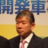 SIM-Drive代表取締役社長の清水浩氏（画像はシムドライブ先行開発車事業第1号の記者発表会）