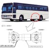 日産ディーゼル製乗合バス2車種の改善箇所
