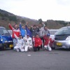 ZEVEX Racing Team、増岡選手＆i-MiEVと記念撮影。