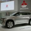 三菱自動車の展示ブース