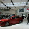 三菱自動車の展示ブース