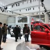 三菱ブース。RVRが中国でも発売されることが発表された