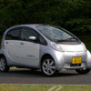 三菱 i-MiEV は満充電で約160km走行可能。だが道路状況やエアコン操作などにより消費電力は変わる