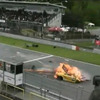 ガヤルドがワンメークレースで大クラッシュ