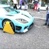 路上駐車（画像は動画キャプチャー）