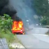 458イタリア 中国での火災事故映像（画像は動画キャプチャー）