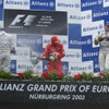 【F1ヨーロッパGP決勝】ウィリアムズが1-2フィニッシュ