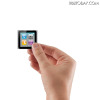 マルチタッチ画面となったiPod nano。大幅に小型・軽量化 マルチタッチ画面となったiPod nano。大幅に小型・軽量化