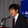 BASFコーティングスジャパン 自動車塗装・車輌塗装本部の坂本憲さん。コンテストでは永塚さんの通訳/サポートを担当した
