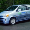 【東京ショー2003】開幕前に燃料電池車にも乗れる
