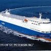 省エネ型自動車運搬船「シティ・オブ・セントピーターズバーグ」