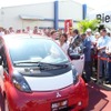 i-MiEV。コスタリカでの販売開始セレモニー