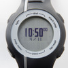 パワーセーブモードでは時間と日付が表示され、普通の腕時計として使用できる。